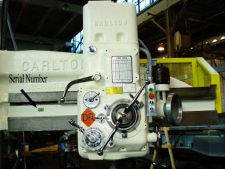 Carlton Serial Number Location Help